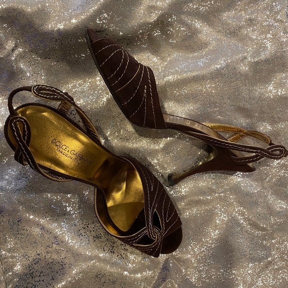Dolche&Gabbana | Shoes | Dolce Gabbana Vero Cuoio High Heel Shoes | Poshmark